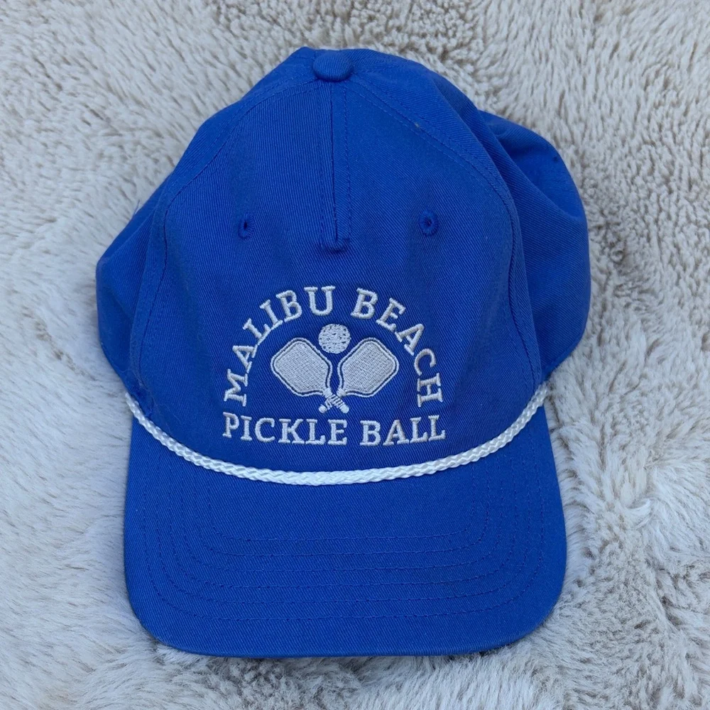 MAD Engine Blue Malibu Beach Pickleball Rope-Trim Cap